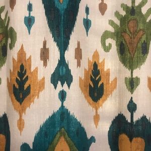 Ikat curtains